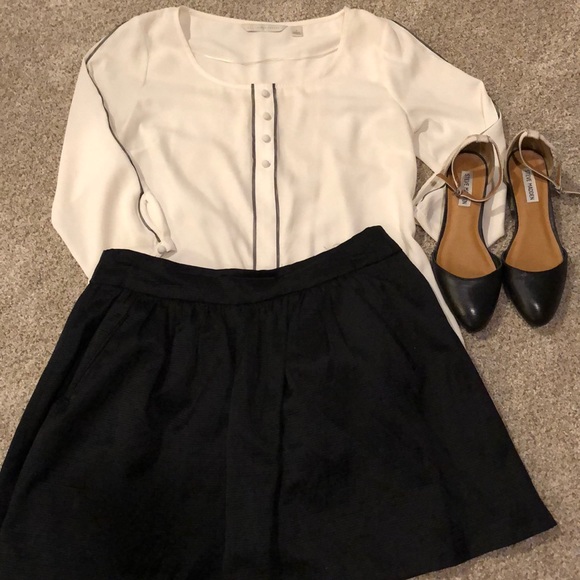 Tops - LC Lauren Conrad white/black top